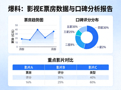 爆料：影视E票房数据与口碑分析报告