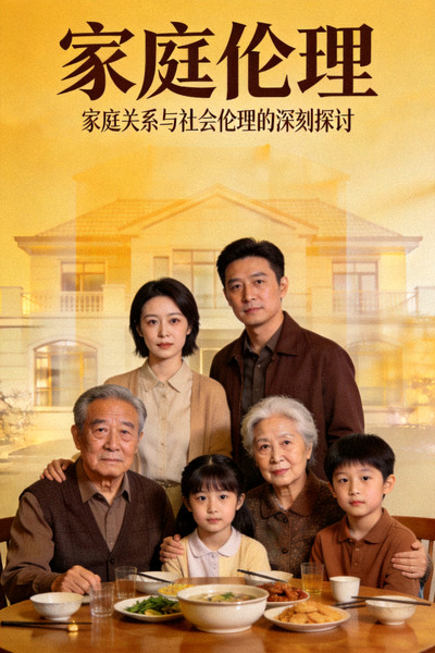 国产剧《家庭伦理》海报：家庭关系与社会伦理的深刻探讨